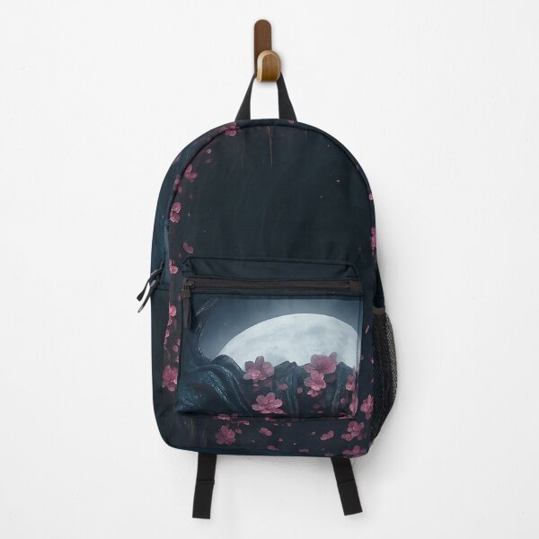 Item preview, Cherry Blossom Portal Under Moonlight designed and sold by SassyArtistry.