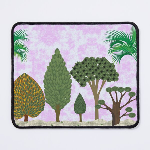Item preview, 3d Tree Forest Pink Background for kids designed and sold by Artist300DPI.