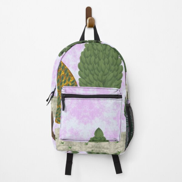Item preview, 3d Tree Forest Pink Background for kids designed and sold by Artist300DPI.