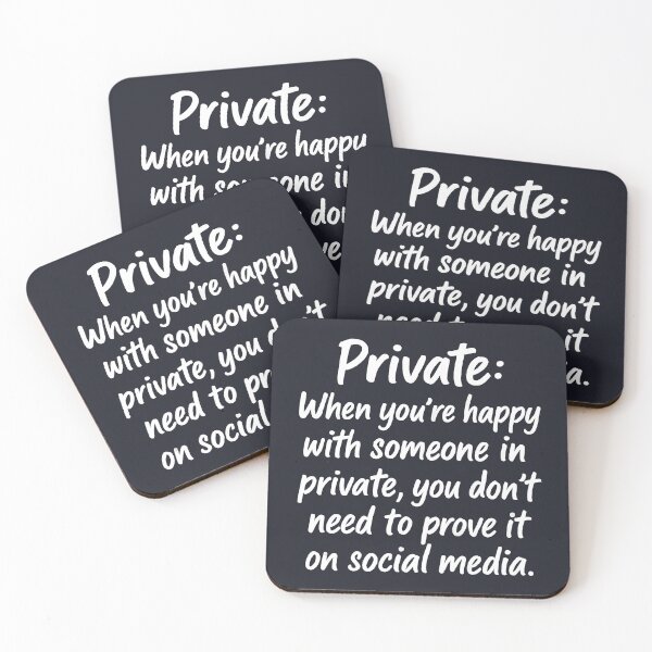 Item preview, Private When You're Happy With Someone In Private You designed and sold by HowToCanadian.