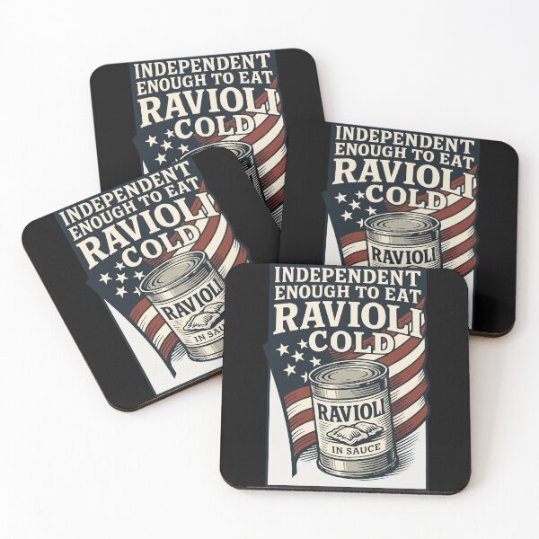 Item preview, Independent Enough To Eat Ravioli Cold designed and sold by LuminOrb.