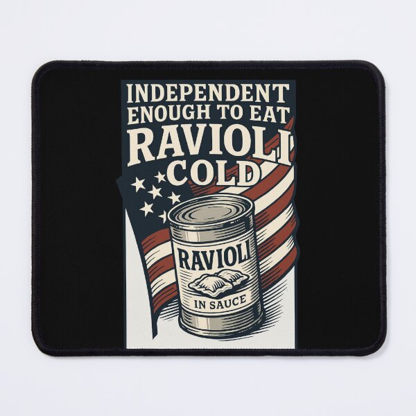 Item preview, Independent Enough To Eat Ravioli Cold designed and sold by LuminOrb.
