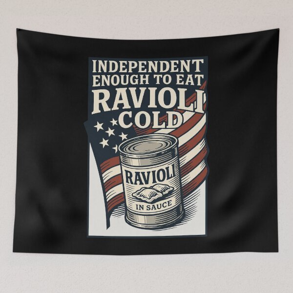 Item preview, Independent Enough To Eat Ravioli Cold designed and sold by LuminOrb.