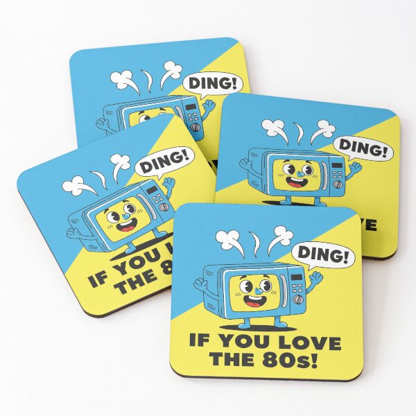 Item preview, Ding! If You Love The 80s Microwave designed and sold by Owcomm.
