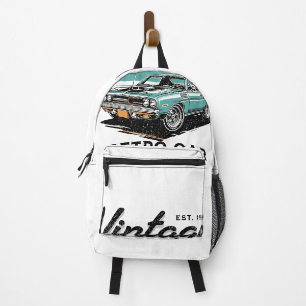 Item preview, Vintage Classic Car Ford Charger Retro Motors designed and sold by PrintCarClub.