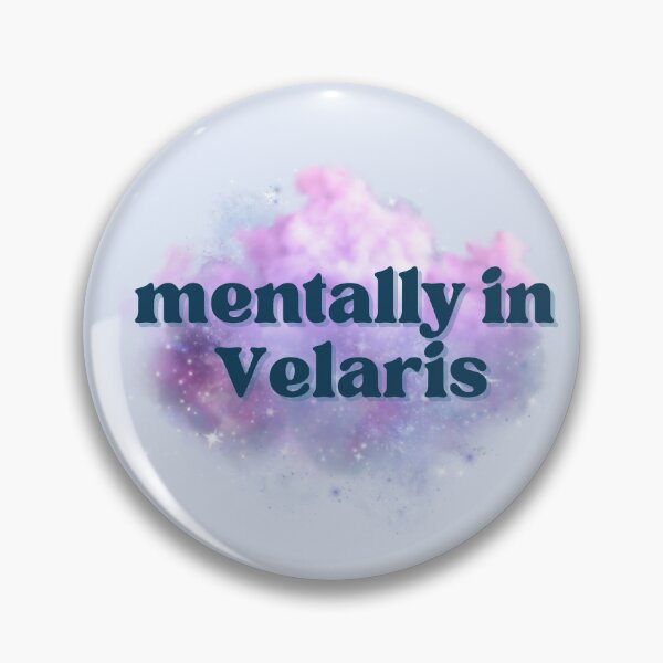 Item preview, mentally in velaris galaxy sticker designed and sold by libbymercer.