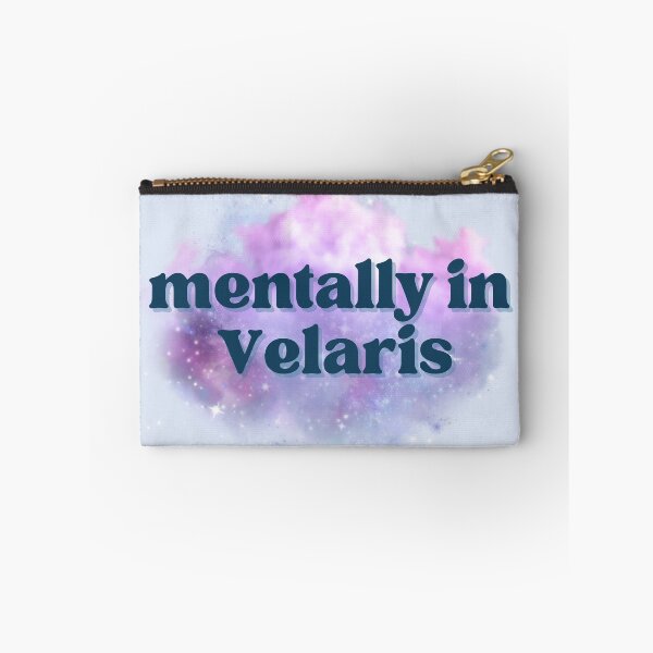 Item preview, mentally in velaris galaxy sticker designed and sold by libbymercer.