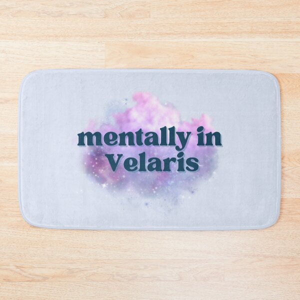 Item preview, mentally in velaris galaxy sticker designed and sold by libbymercer.