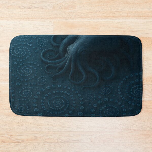 Item preview,  Alien Octopus on Patterned Ocean Floor designed and sold by SassyArtistry.