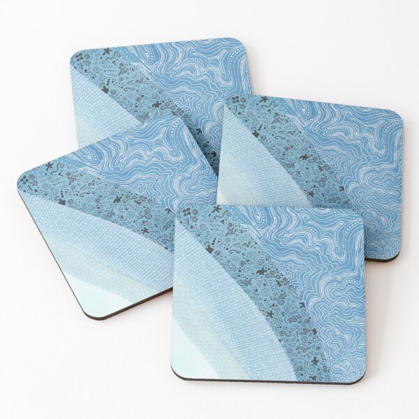 Item preview, Doodles on Blue designed and sold by cat-a-pilla.