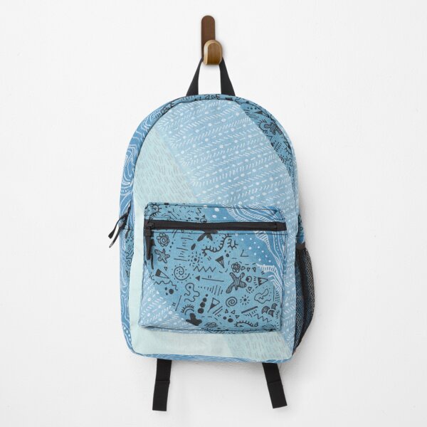 Item preview, Doodles on Blue designed and sold by cat-a-pilla.