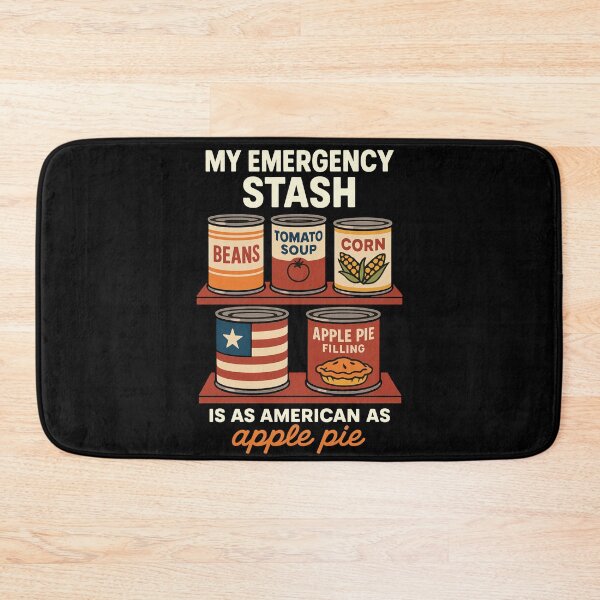 Item preview, My Emergency Stash Funny Prepper Survival designed and sold by LuminOrb.