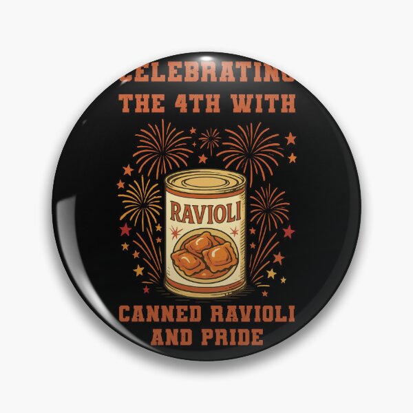 Item preview, prepper Celebrating The 4th With Canned Ravioli designed and sold by LuminOrb.