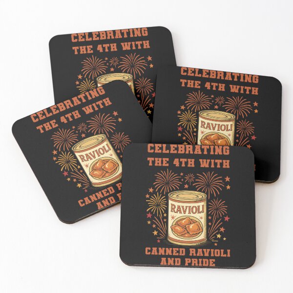 Item preview, prepper Celebrating The 4th With Canned Ravioli designed and sold by LuminOrb.