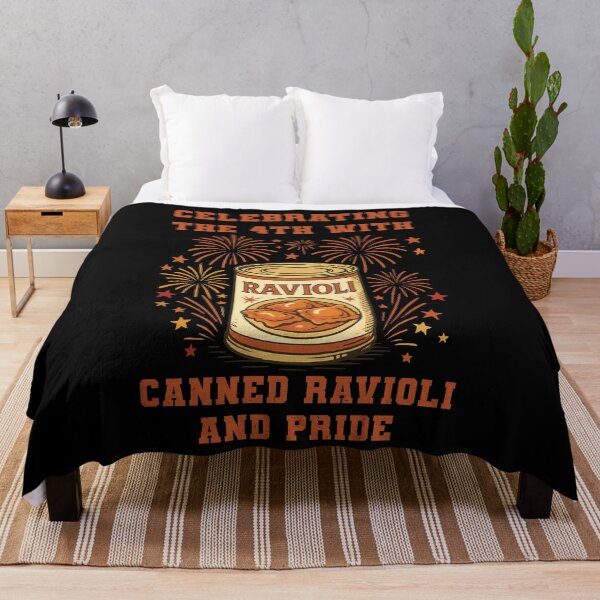 Item preview, prepper Celebrating The 4th With Canned Ravioli designed and sold by LuminOrb.
