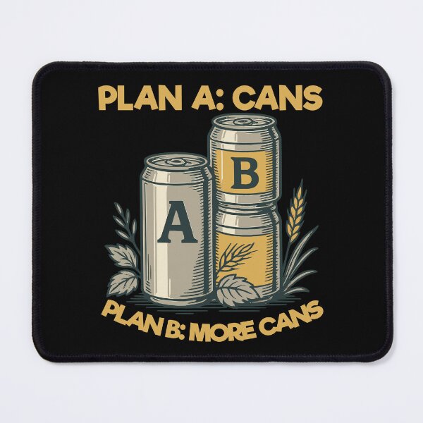 Item preview, Plan for More Cans for Survival funny prepper designed and sold by LuminOrb.