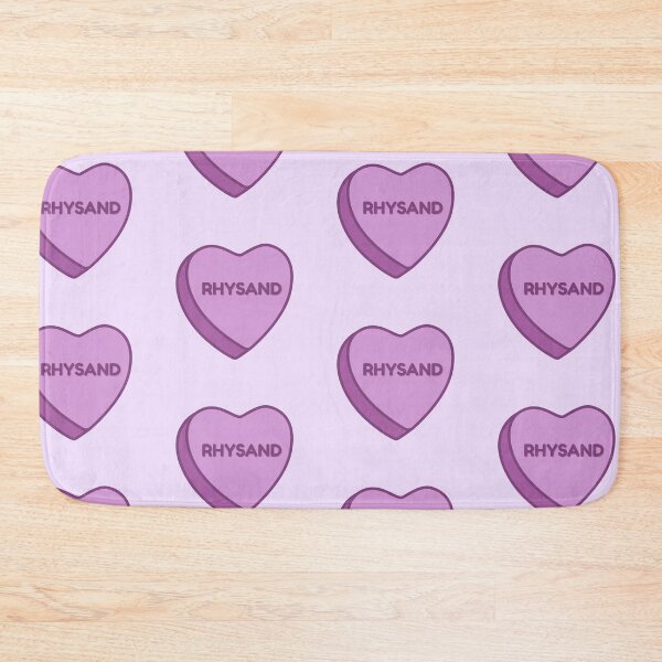 Item preview, rhysand acotar love heart sticker designed and sold by libbymercer.