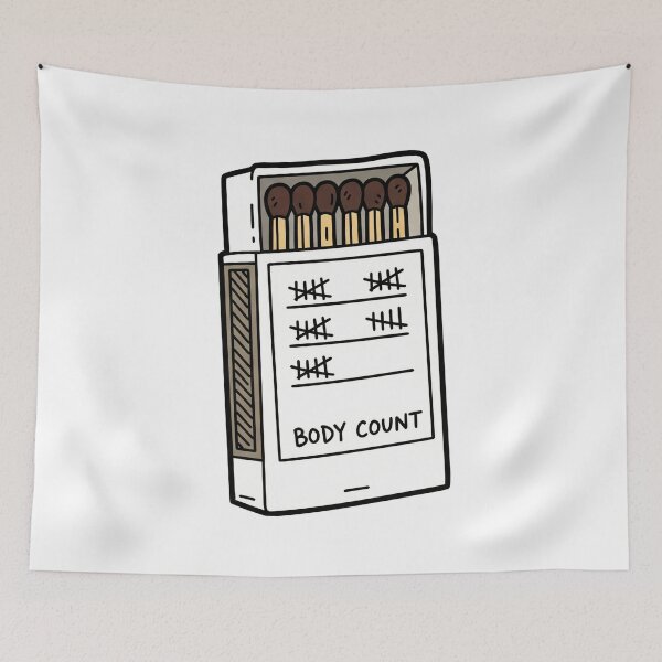 Item preview, Body Count Matchbox Tally designed and sold by Owcomm.