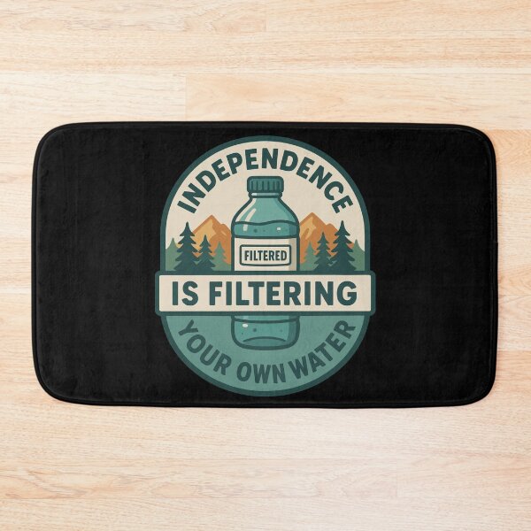 Item preview, Independence Is Filtering Your Own Water Survival designed and sold by LuminOrb.