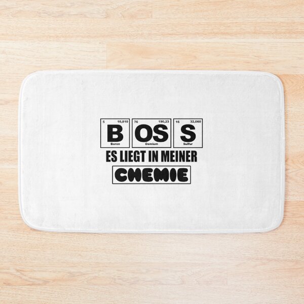 Item preview, Boss it's in my chemistry designed and sold by Jendrik1507.