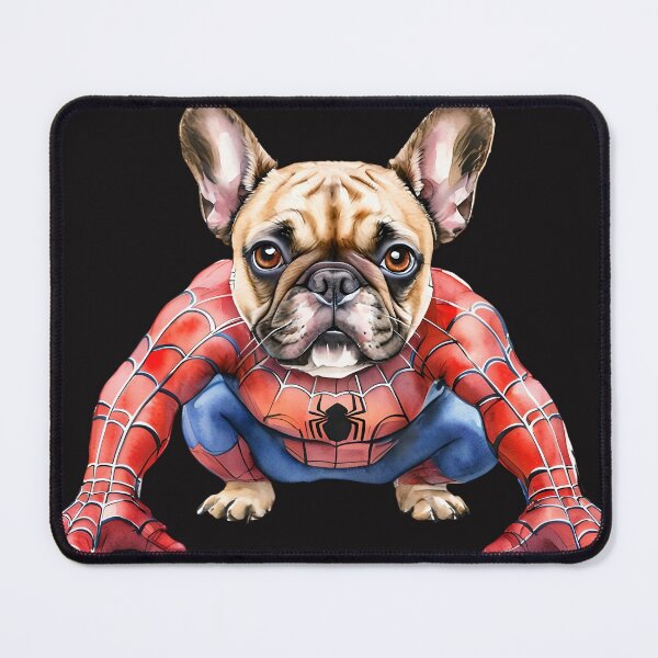 Item preview, Spidey Frenchie - Heroic Pup designed and sold by ArtisticDesignsbyLinda.