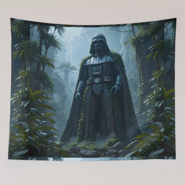 Item preview, Star Wars Darth Vader Presence Jungle Storm designed and sold by ART ATTACK ZONE.