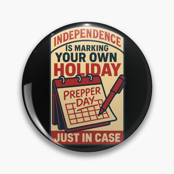Item preview, Independence Is Marking Your Own Holiday Prepper designed and sold by LuminOrb.