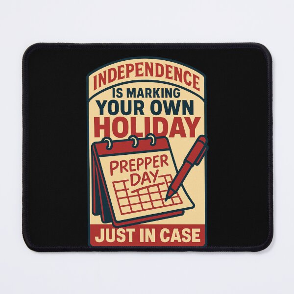Item preview, Independence Is Marking Your Own Holiday Prepper designed and sold by LuminOrb.