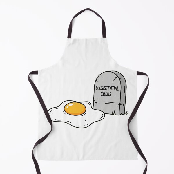 Item preview, Eggsistential Crisis Fried Egg Gravestone designed and sold by Owcomm.