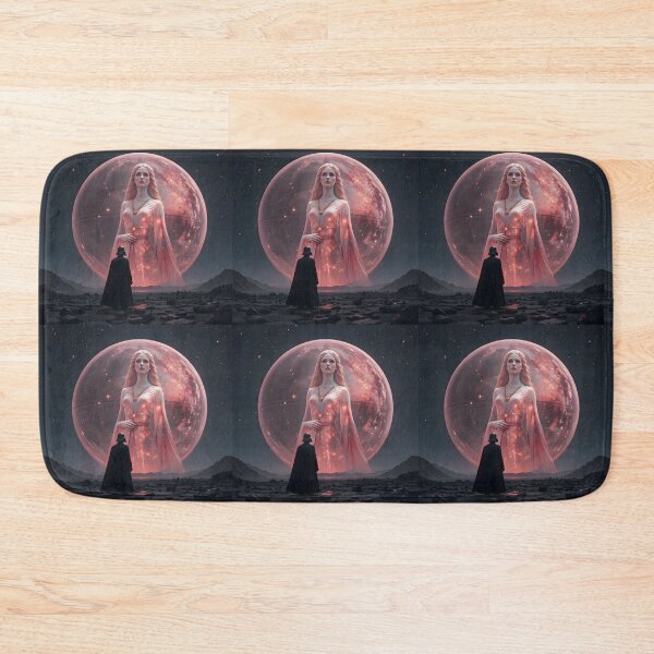 Item preview, Darth Vader Faces Cosmic Goddess Woman Planet Art designed and sold by ART ATTACK ZONE.
