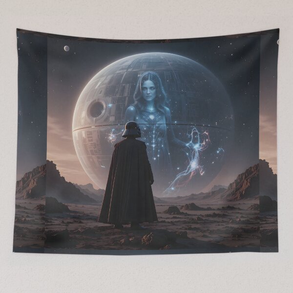 Item preview, Fantasy Vader Faces Cosmic Goddess Woman Planet designed and sold by ART ATTACK ZONE.