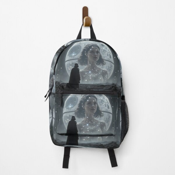 Item preview, R2 D2 Vader Faces Cosmic Goddess Woman Planet designed and sold by ART ATTACK ZONE.