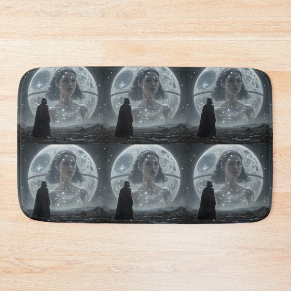 Item preview, R2 D2 Vader Faces Cosmic Goddess Woman Planet designed and sold by ART ATTACK ZONE.