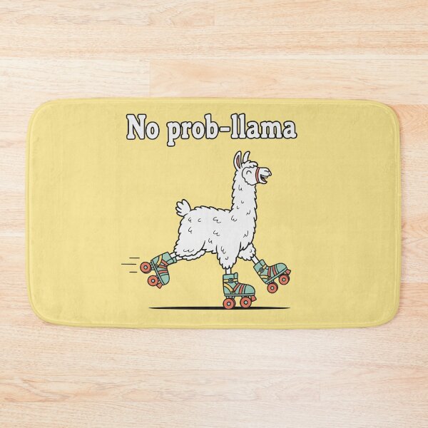 Item preview, No Prob-Llama Roller Skating designed and sold by Owcomm.