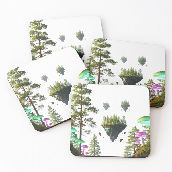 Item preview, Magical Myco-Forest: Floating Island Wonders designed and sold by SisuArt.