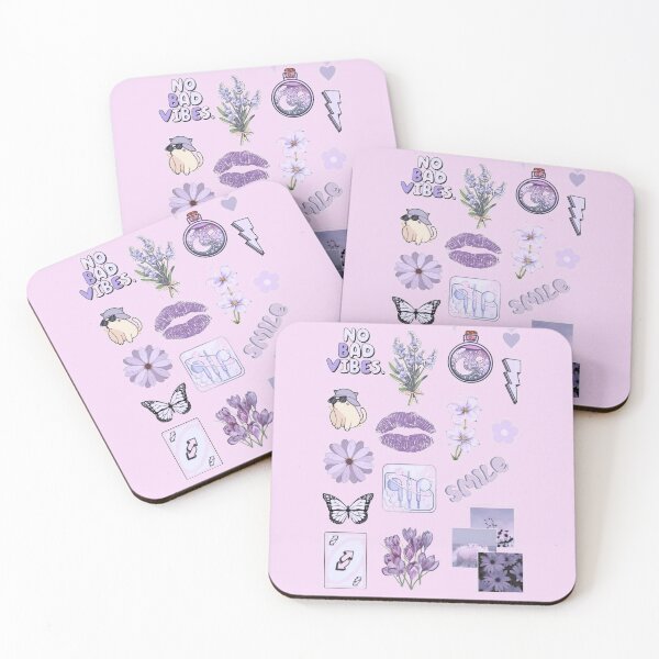 Item preview, Purple Aesthetic Sticker Pack – Cute Lavender Vibes & Minimal Graphics designed and sold by Doodle Drift .