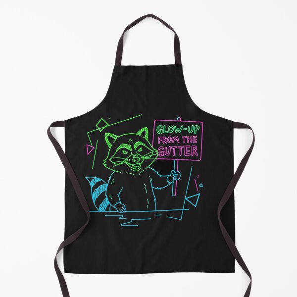 Item preview, Glow-Up From The Gutter Raccoon designed and sold by Owcomm.