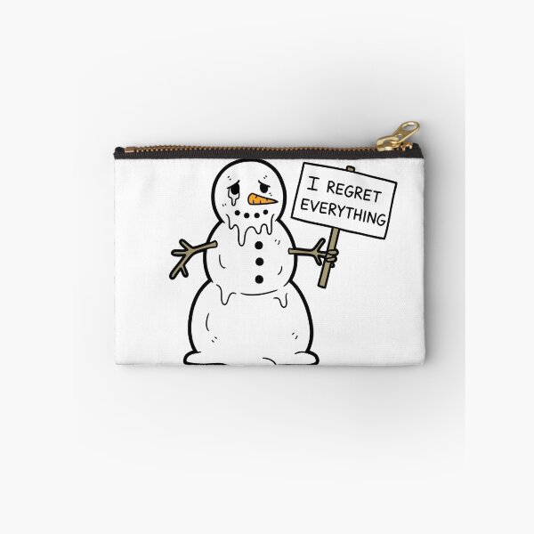 Item preview, I Regret Everything Snowman designed and sold by Owcomm.