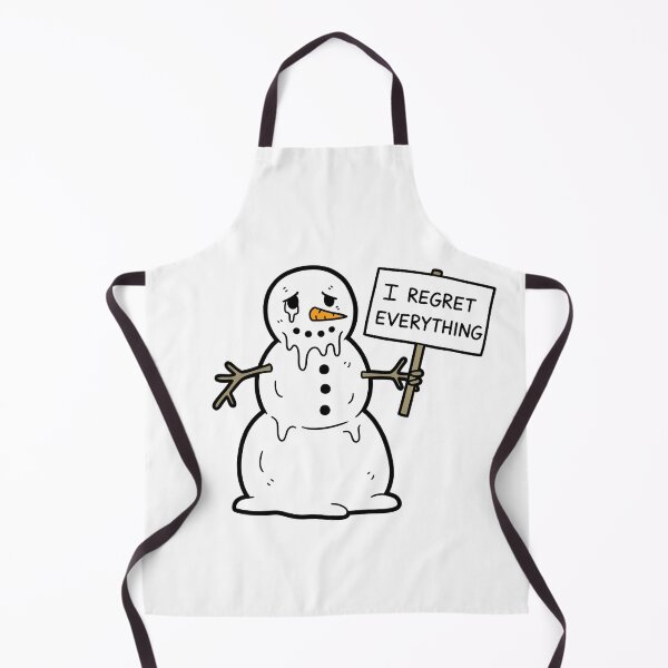 Item preview, I Regret Everything Snowman designed and sold by Owcomm.