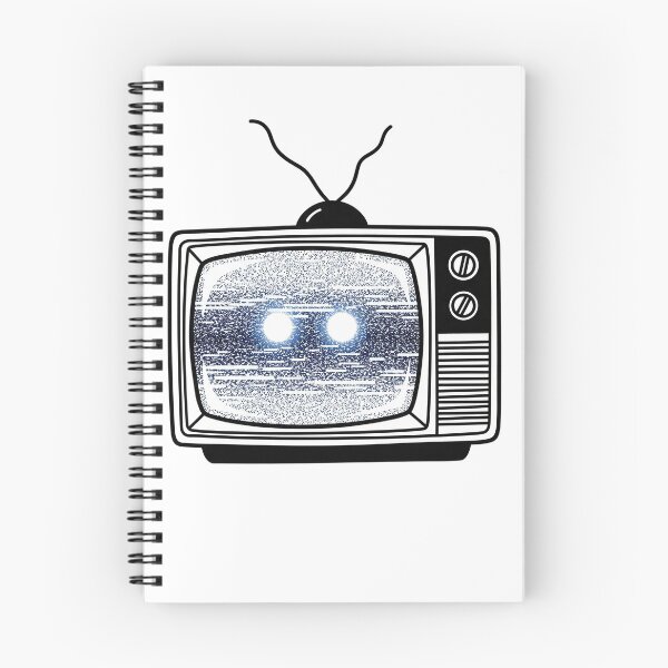Item preview, Retro Static Television with Glowing Eyes designed and sold by Owcomm.