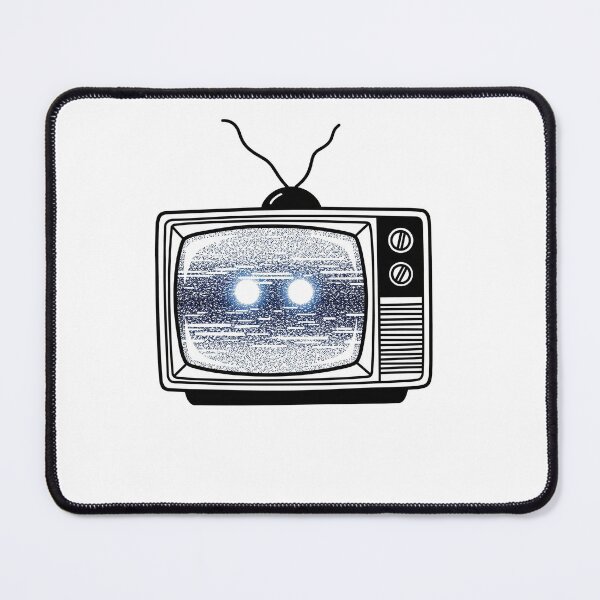 Item preview, Retro Static Television with Glowing Eyes designed and sold by Owcomm.
