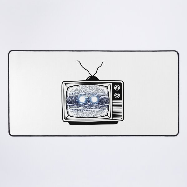 Item preview, Retro Static Television with Glowing Eyes designed and sold by Owcomm.