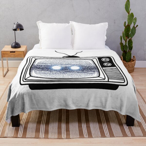 Item preview, Retro Static Television with Glowing Eyes designed and sold by Owcomm.