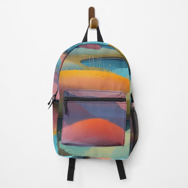 Item preview, Variety of colors in an abstract landscape designed and sold by 2-Seraphira.