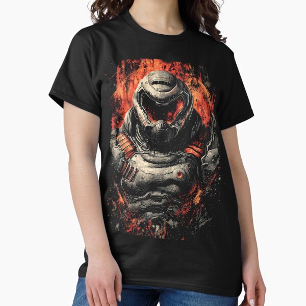 Item preview, Doom Slayer Rip and Tear Doom Design designed and sold by HakoCity.