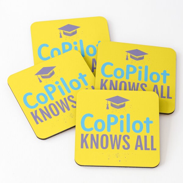 Item preview, Microsoft CoPilot Knows designed and sold by Ajay Creative Studio.
