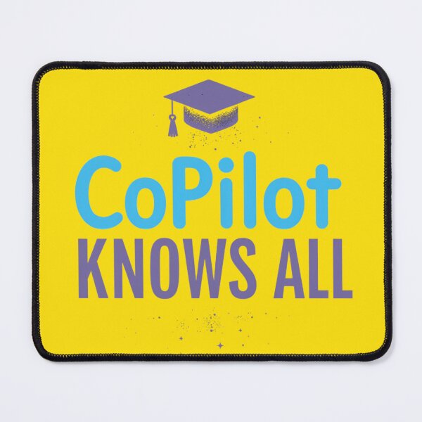 Item preview, Microsoft CoPilot Knows designed and sold by Ajay Creative Studio.