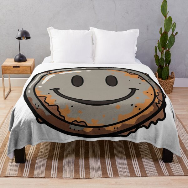 Item preview, Rusty Grungy Smiley Face designed and sold by Owcomm.