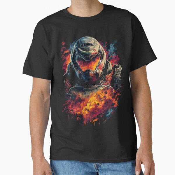 Item preview, Doom Slayer Rip and Tear Doom Design designed and sold by HakoCity.