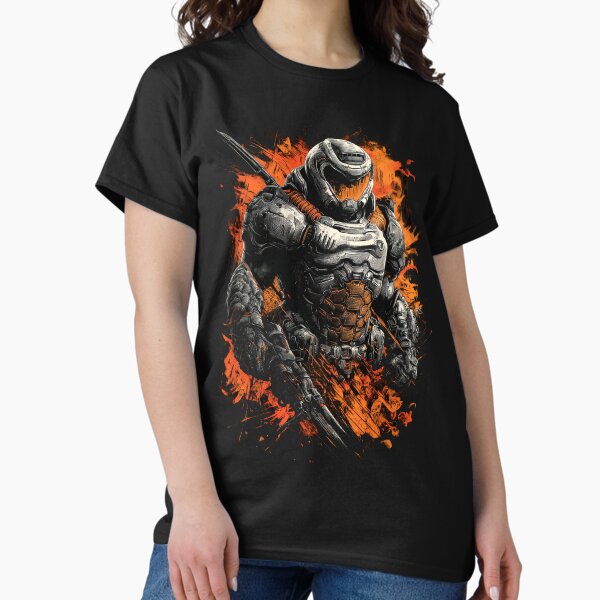 Item preview, Doom Slayer Rip and Tear Doom Design designed and sold by HakoCity.